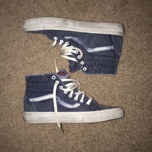 Vans denim high tops